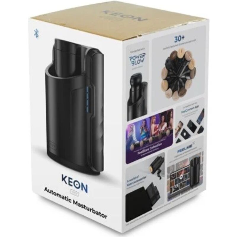 KIIROO – KEON COMBO SET BY KIIROO + FEEL STROKER NEGRO