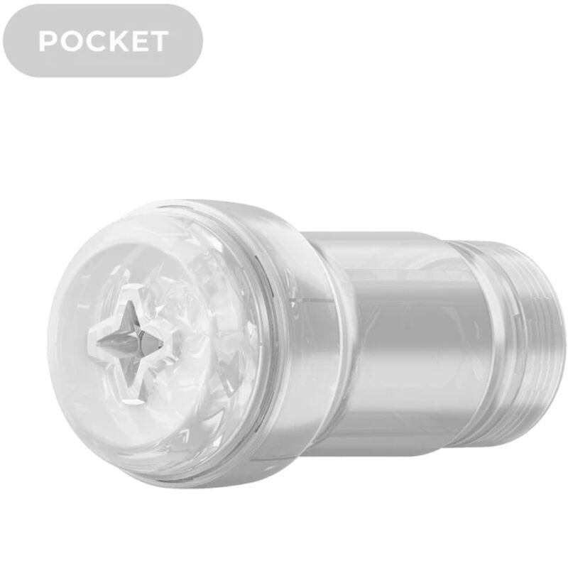 KIIROO – FEEL POCKET STROKER CRYSTAL BY KIIROO TRANSPARENTE