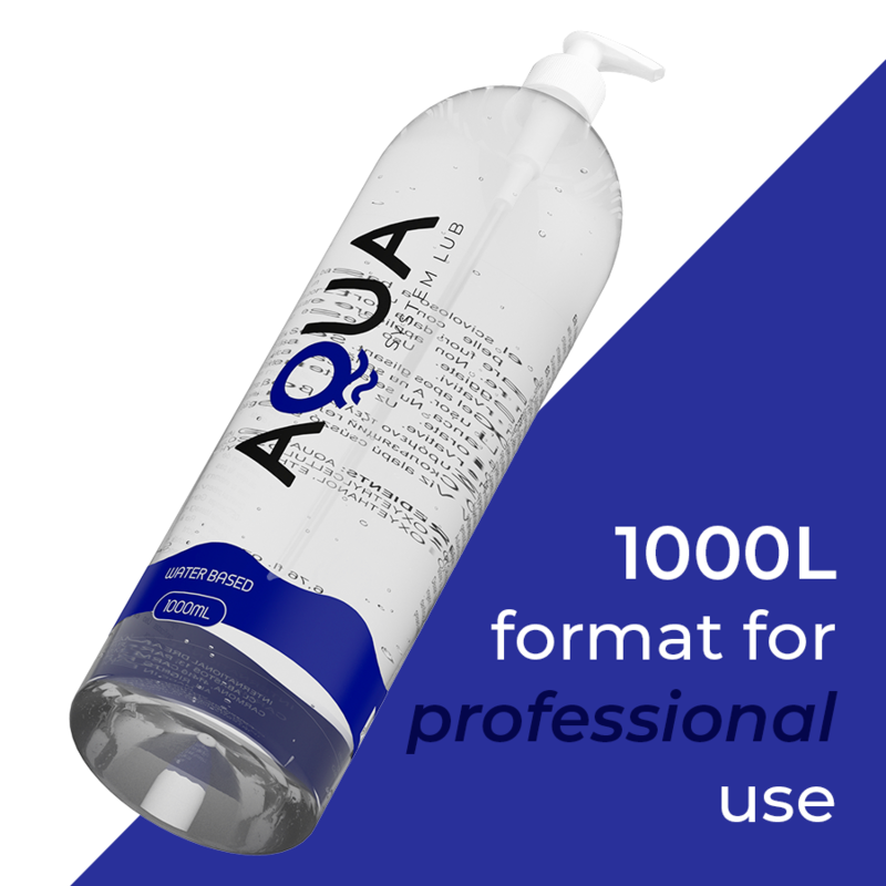 AQUA QUALITY – LUBRICANTE BASE DE AGUA 1000 ML