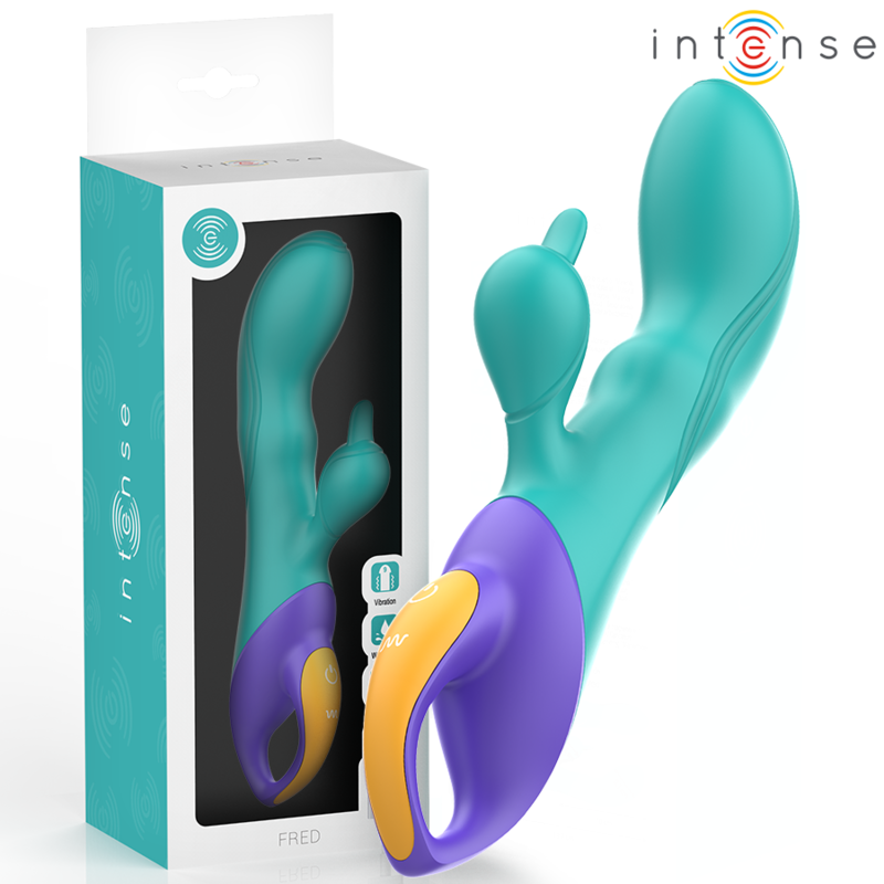INTENSE – FRED VIBRADOR RABBIT AZUL