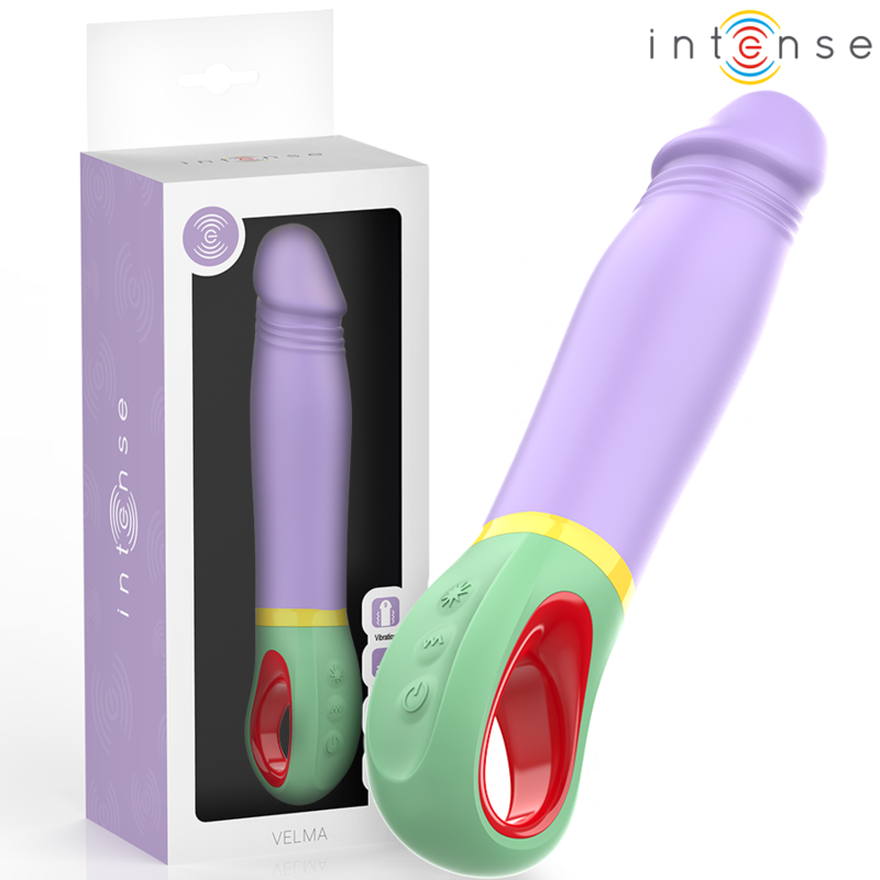 INTENSE – VELMA VIBRADOR CLÁSICO MORADO