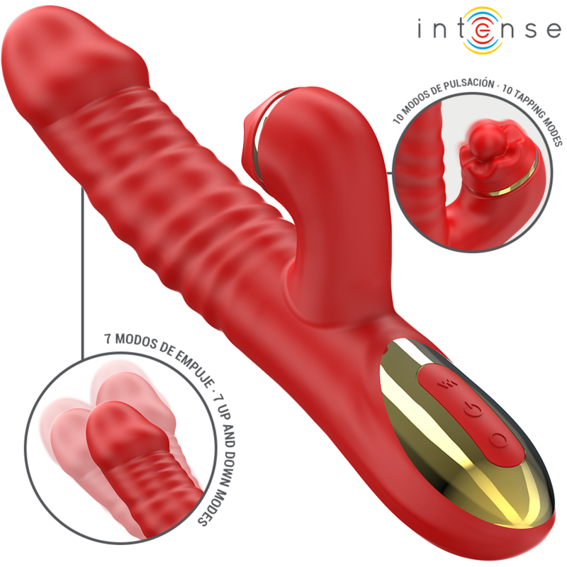 INTENSE – THALIA VIBRACIÓN  EMPUJE  ESTIMULACIÓN ROJO