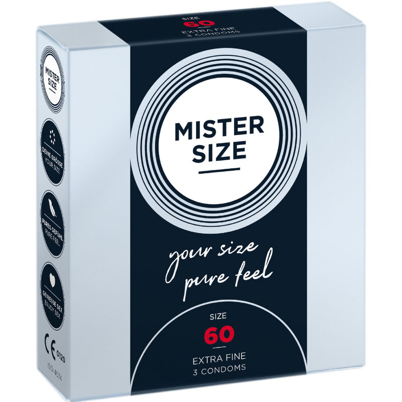 MISTER SIZE – PRESERVATIVOS TALLA XL 60 MM (3 UNIDADES)