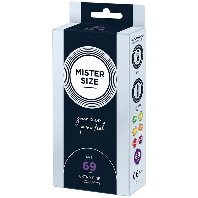 MISTER SIZE – PRESERVATIVOS TALLA XXXL 69 MM (10 UNIDADES)