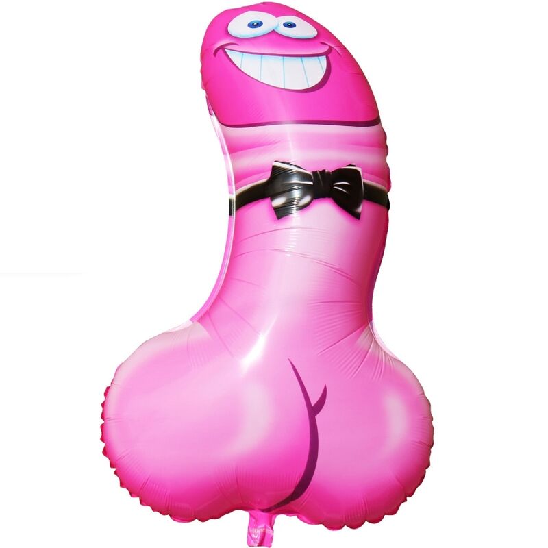 DIABLO PICANTE – GLOBO DE FIESTA FORMA PENE ROSA