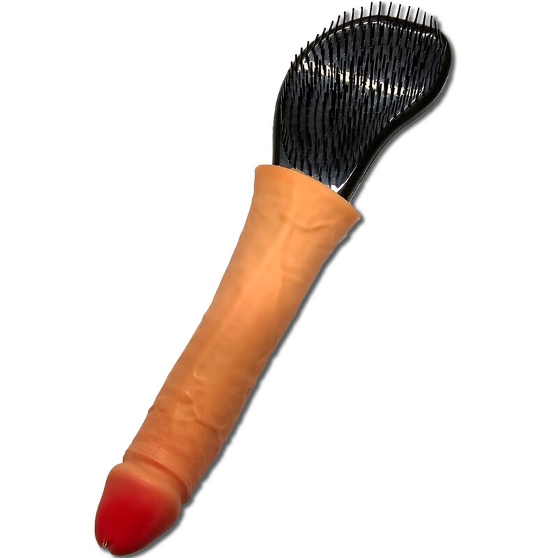 DIABLO PICANTE – CEPILLO PARA PELO CON PENE EN LA PUNTA