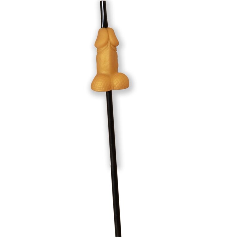 DIABLO PICANTE – CAÑITA FORMA PENE DORADO