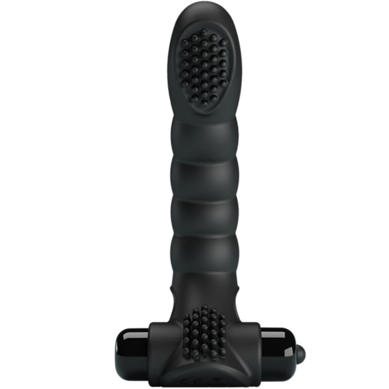 PRETTY LOVE – ALEXANDER VIBRADOR DE DEDO 10 VIBRACIONES NEGRO