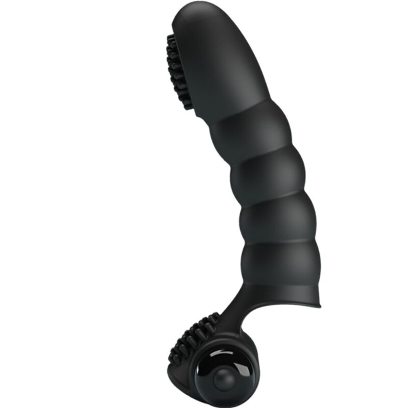 PRETTY LOVE – ALEXANDER VIBRADOR DE DEDO 10 VIBRACIONES NEGRO