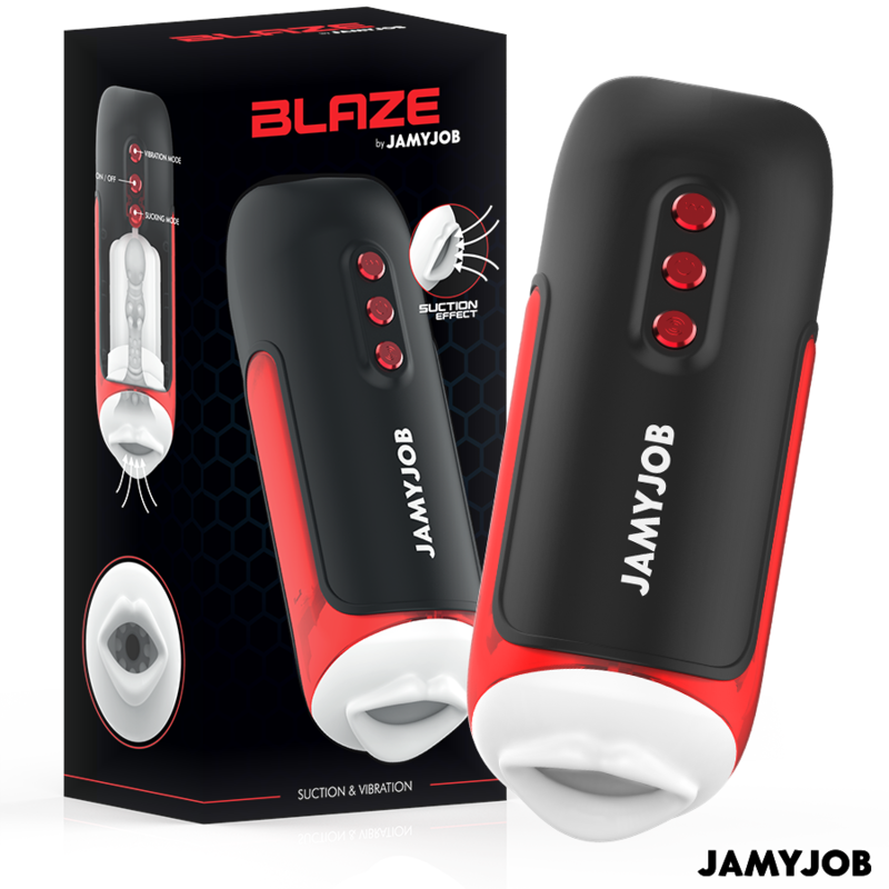 JAMYJOB – BLAZE MASTURBADOR BOCA AUTOMÁTICO 5 MODOS SUCCIÓN Y VIBRACIÓN