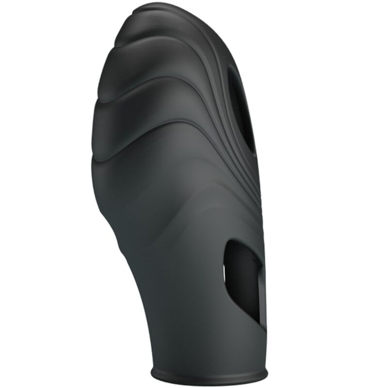 PRETTY LOVE – LICH VIBRADOR DE DEDO SILICONA NEGRO