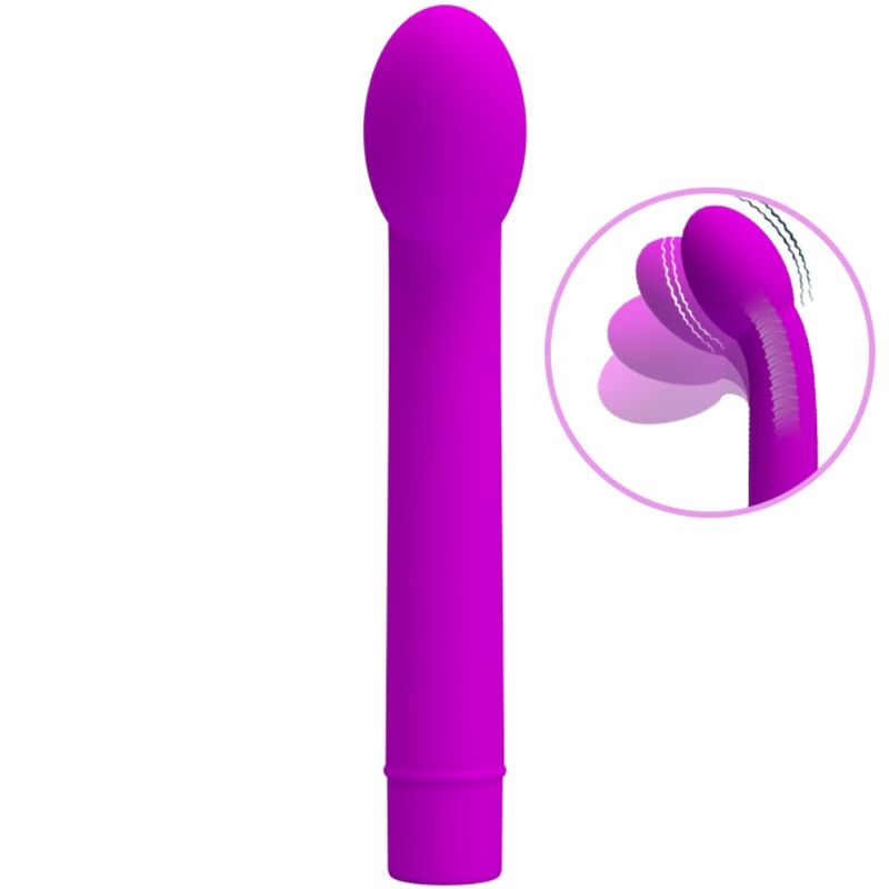 PRETTY LOVE – LOGAN VIBRADOR PUNTO G 10 VIBRACIONES MORADO