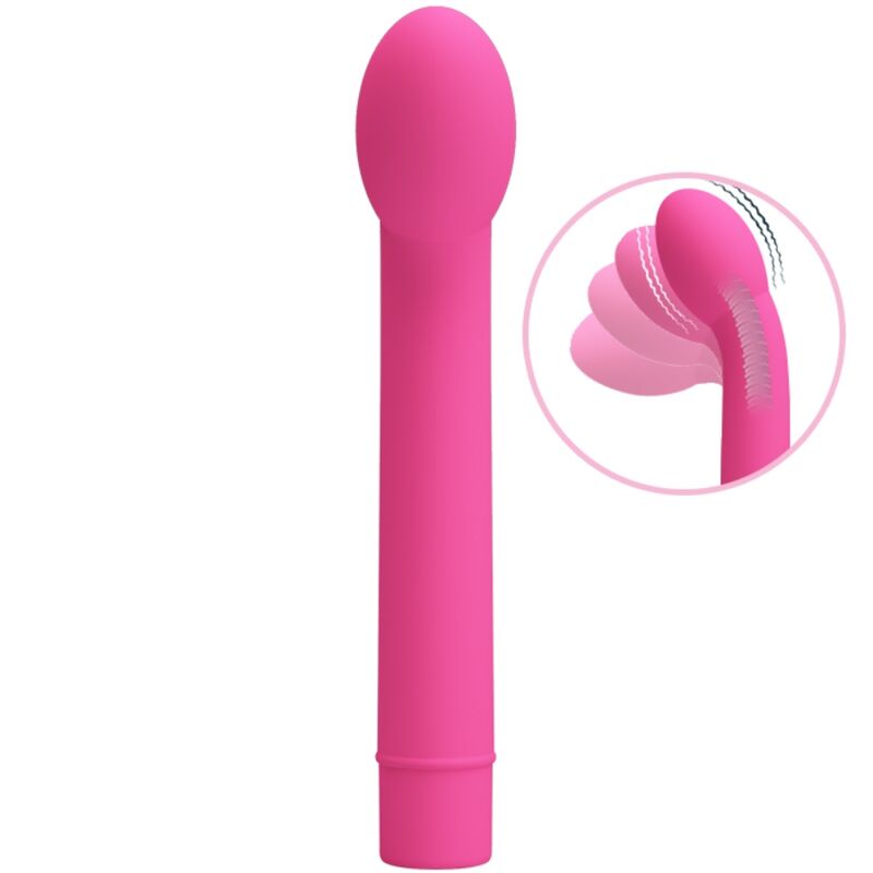 PRETTY LOVE – LOGAN VIBRADOR PUNTO G 10 VIBRACIONES ROSA