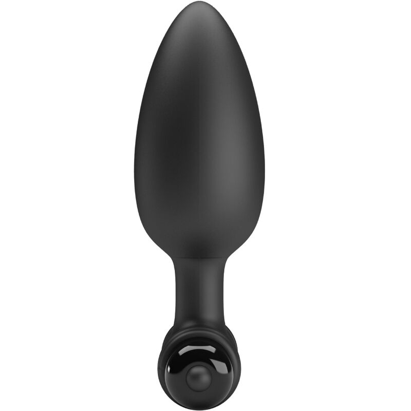 PRETTY LOVE – VIBRA BUTT PLUG 2 PLUG ANAL 10 VIBRACIONES NEGRO