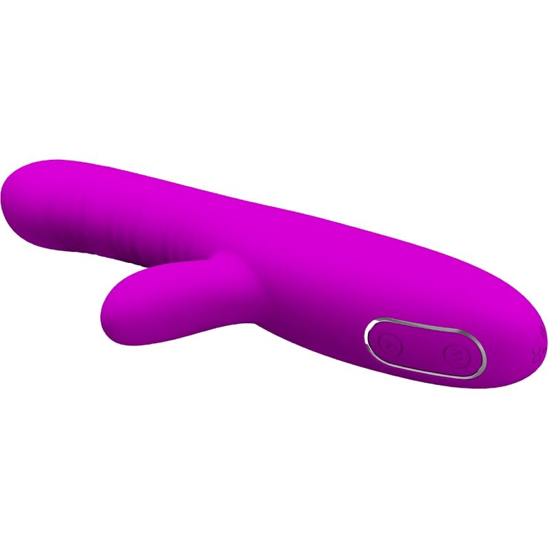 PRETTY LOVE – ANGELIQUE VIBRADOR MULTIFUNCIÓN + ESTIMULADOR DE CLÍTORIS MORADO