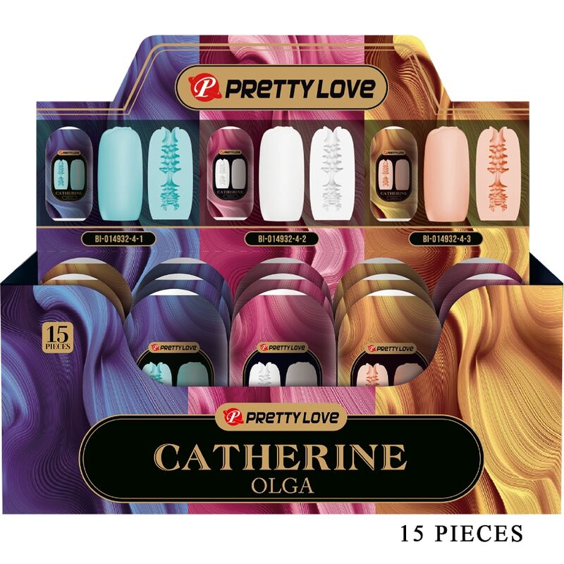 PRETTY LOVE – OLGA PACK 15 MASTRUBADORES MASCULINOS VARIOS
