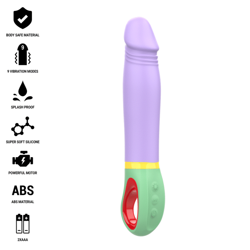 INTENSE – VELMA VIBRADOR CLÁSICO MORADO