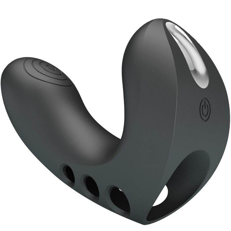 PRETTY LOVE – CAMELIA VIBRADOR DE DEDO 7 VIBRACIONES NEGRO