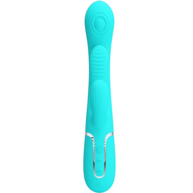 PRETTY LOVE – SHANIA TRIPLE VIBRADOR RABBIT MULTIFUNCIÓN 3 EN 1