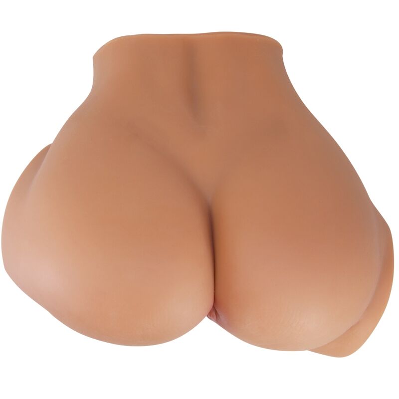 CRAZY BULL – EMILIA TRASERO VIBRADOR CON VAGINA Y ANO REALÍSTICO NATURAL CONTROL REMOTO