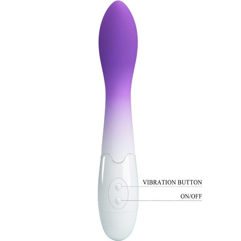 PRETTY LOVE – BISHOP VIBRADOR PUNTO G 30 VIBRACIONES MORADO