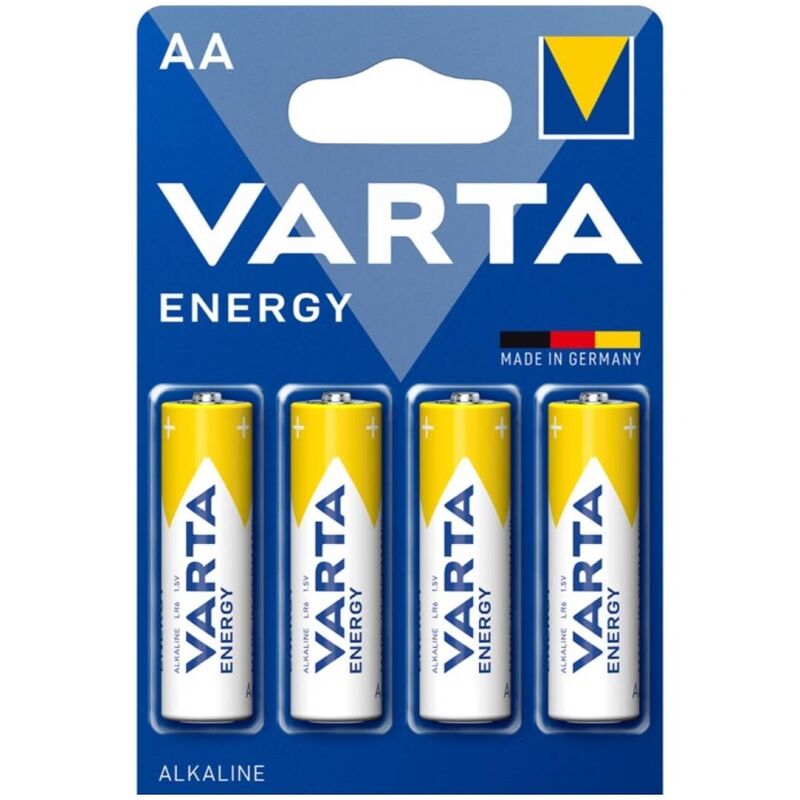 VARTA – ENERGY PILA ALCALINA AA LR6 BLISTER*4