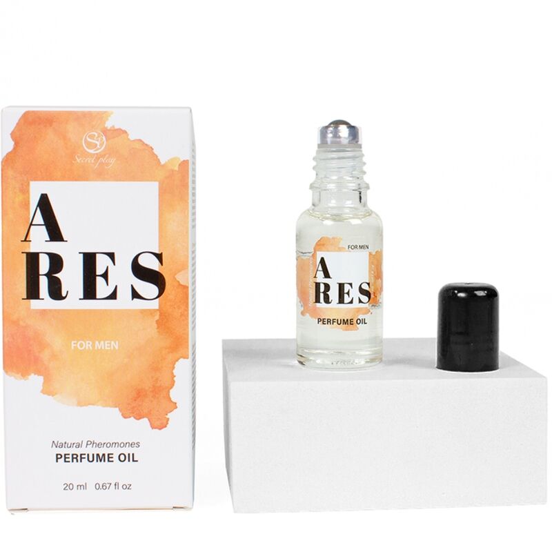 SECRETPLAY – ARES PERFUME NATURAL FEROMONAS EN ACEITE PARA HOMBRE 20 ML