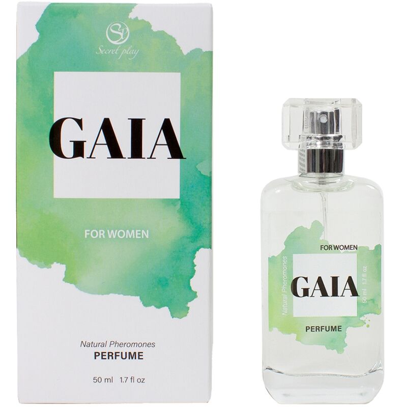 SECRETPLAY – GAIA PERFUME NATURAL FEROMONAS SPRAY PARA MUJER 50 ML