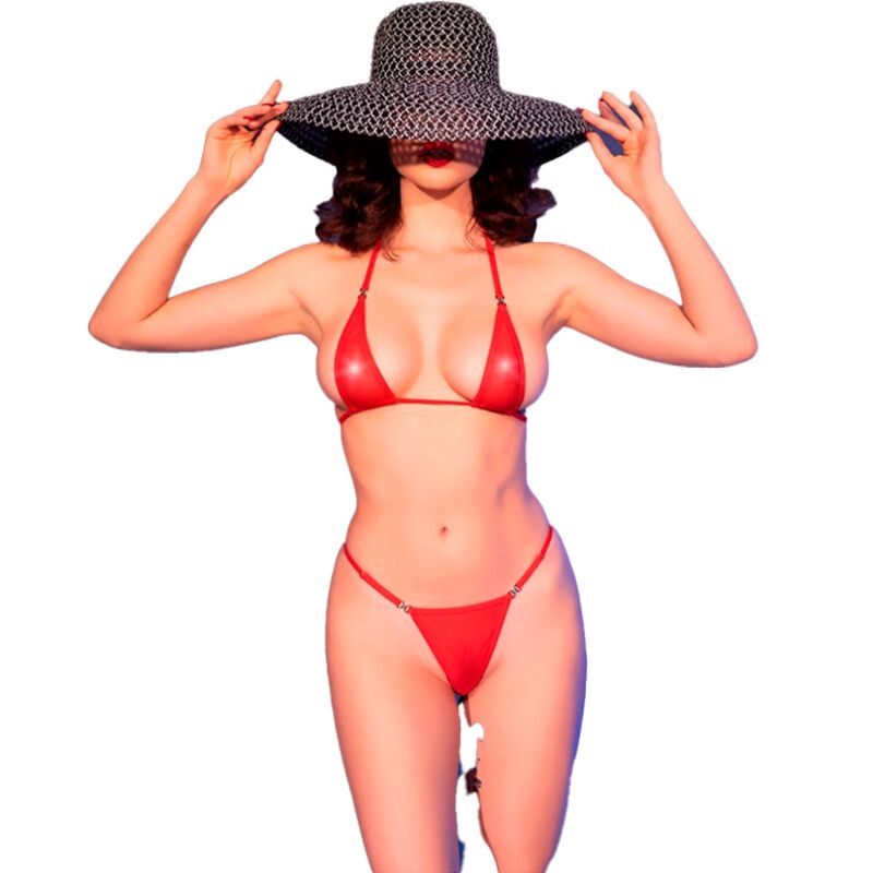 CHILIROSE – CR 4840 MICRO BIKINI ROJO S/M