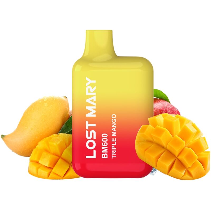 LOST MARY – BM600 VAPER NICOTINA 2% DESECHABLE SABOR TRIPLE MANGO