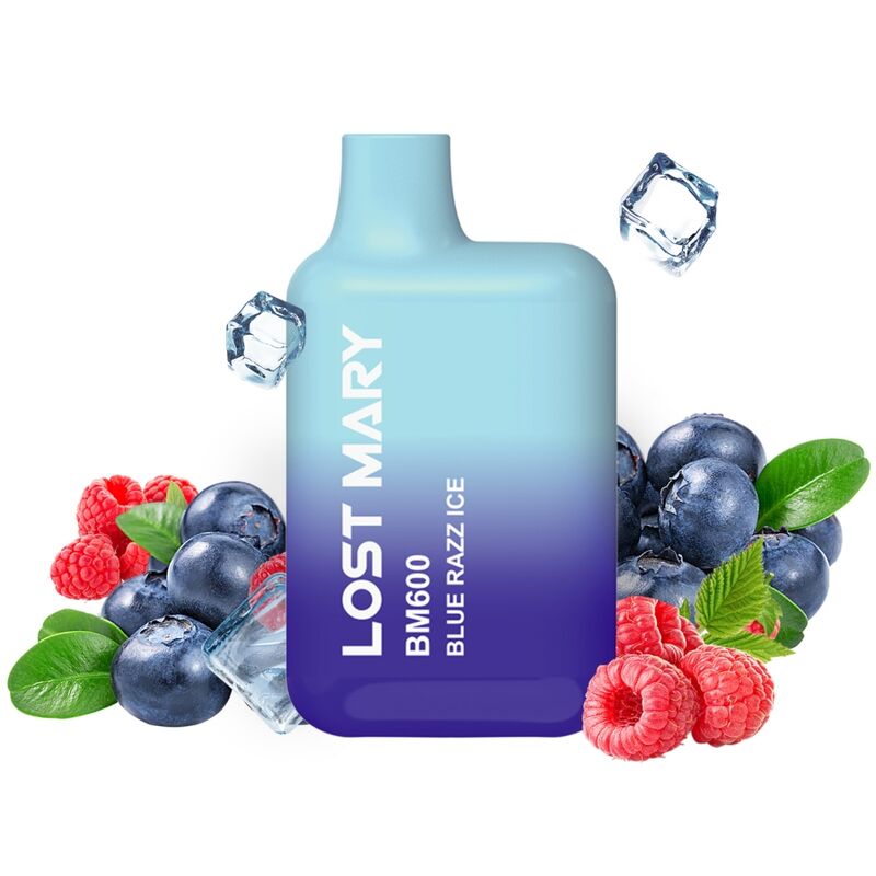 LOST MARY – BM600 VAPER NICOTINA 2% DESECHABLE SABOR ARÁNDANOS HELADOS