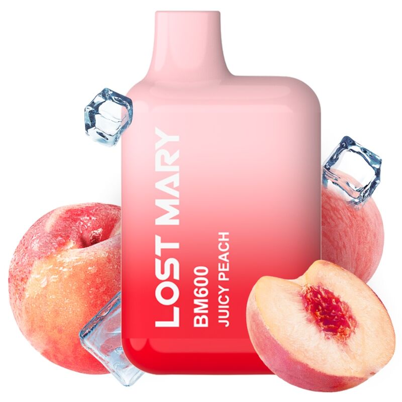 LOST MARY – BM600 VAPER NICOTINA 2% DESECHABLE SABOR MELOCOTÓN