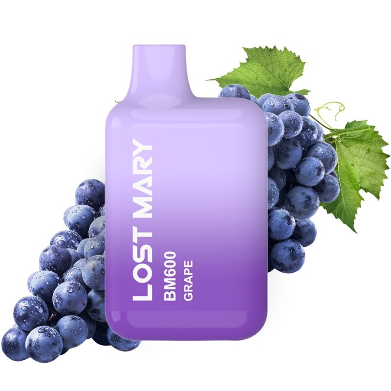 LOST MARY – BM600 VAPER NICOTINA 2% DESECHABLE SABOR UVA