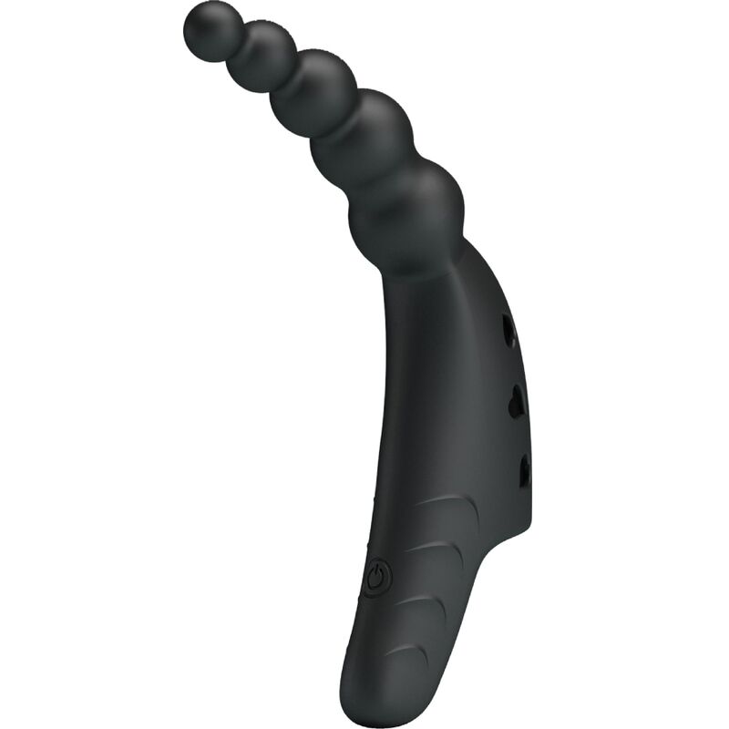 PRETTY LOVE – JORDIN VIBRADOR DE DEDO 10 VIBRACIONES NEGRO