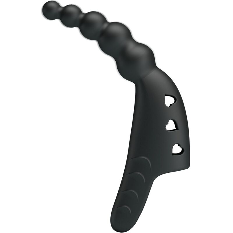 PRETTY LOVE – JORDIN VIBRADOR DE DEDO 10 VIBRACIONES NEGRO