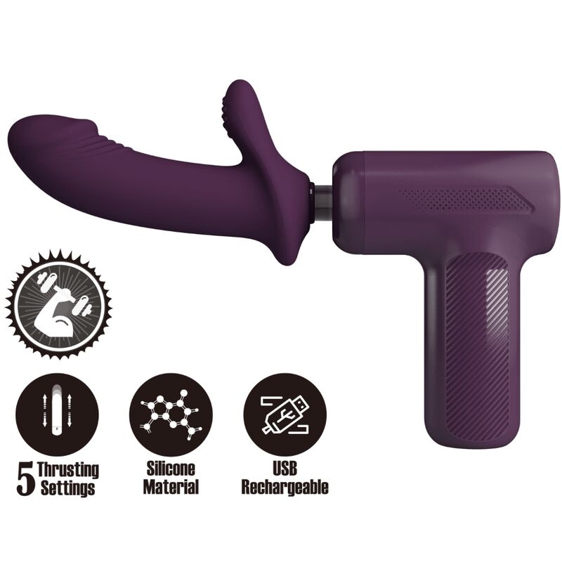 PRETTY LOVE – DJ SCHOLAR MASAJEADOR 5 CONFIGURACIONES MORADO