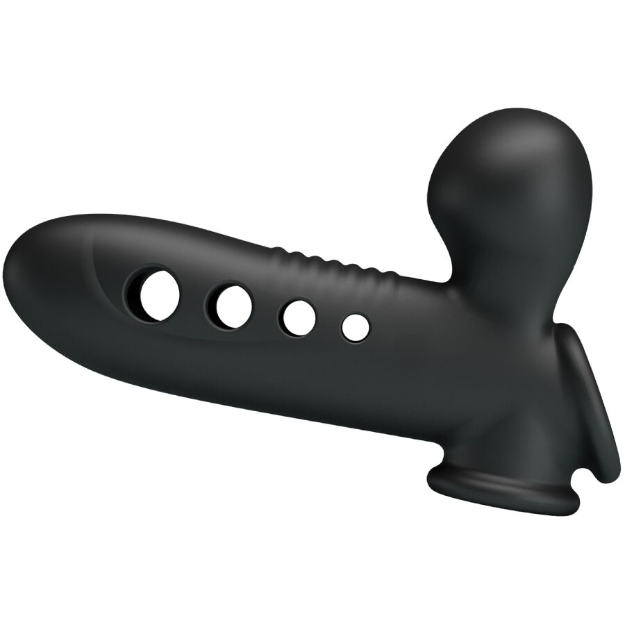 PRETTY LOVE – CRANE FUNDA PARA PENE CON AIRBAG NEGRO