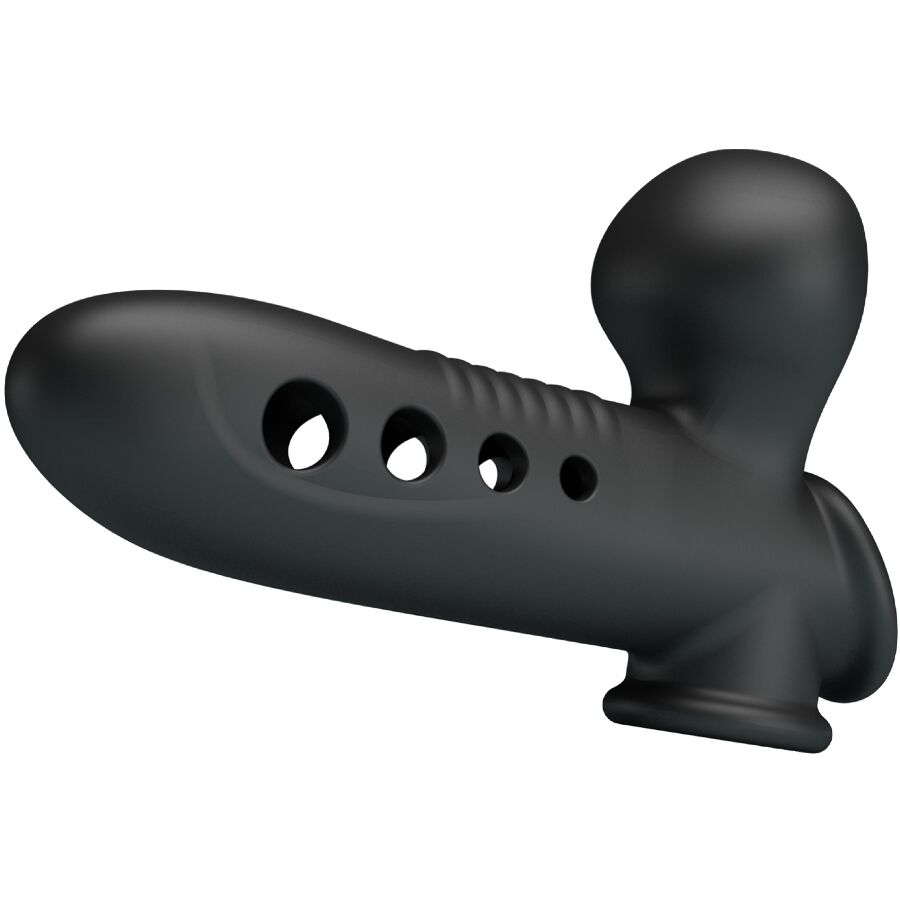 PRETTY LOVE – CRANE FUNDA PARA PENE CON AIRBAG NEGRO