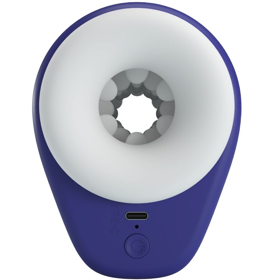 PRETTY LOVE – DJ LADY MASTURBADOR MASCULINO CON VIBRACIÓN 5 CONFIGURACIONES MORADO
