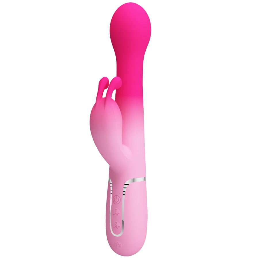 PRETTY LOVE – DEJON VIBRADOR RABBIT 3 EN 1 MULTIFUNCIÓN ROSA