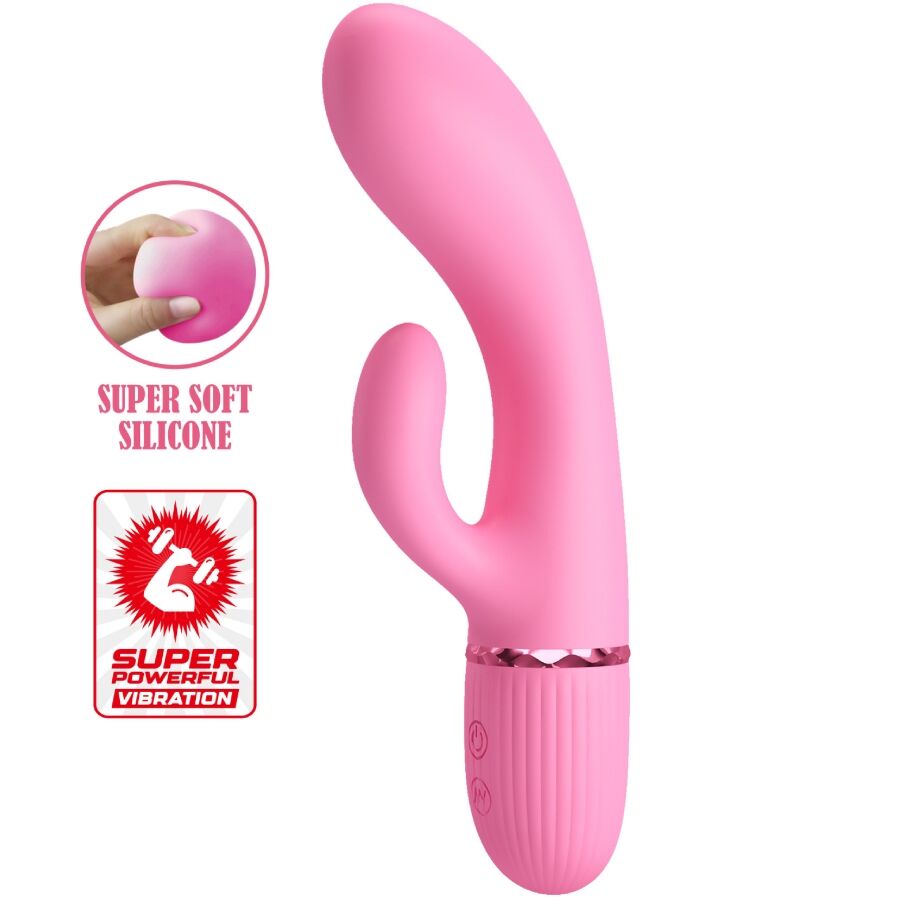 PRETTY LOVE – MARSKI VIBRADOR RABBIT  PUNTO G ROSA