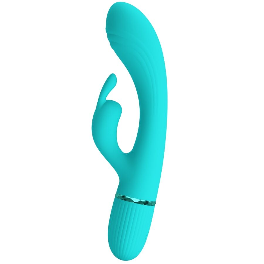 PRETTY LOVE – SCOCCO VIBRADOR RABBIT TURQUESA
