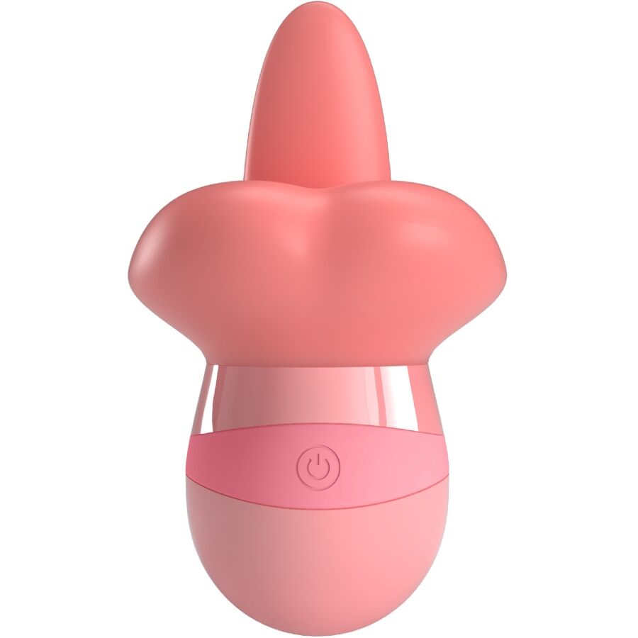 PRETTY LOVE – KYLEE LENGUA ESTIMULADORA CLÍTORIS 10 VIBRACIONES ROSA NUDE