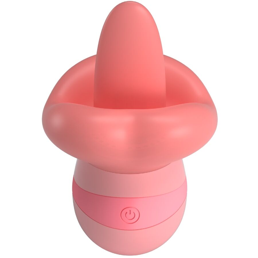 PRETTY LOVE – KYLEE LENGUA ESTIMULADORA CLÍTORIS 10 VIBRACIONES ROSA NUDE