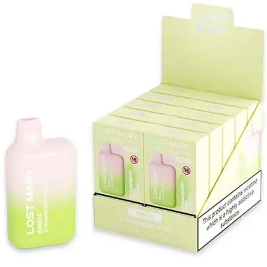 LOST MARY – BM600 VAPER NICOTINA 2% DESECHABLE SABOR FRESA KIWI