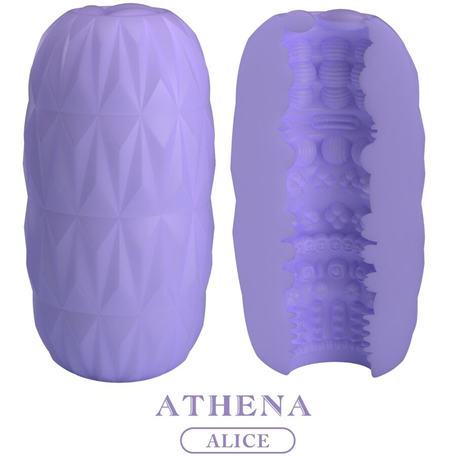 PRETTY LOVE – ATHENA ALICE MASTURBADOR MASCULINO MORADO