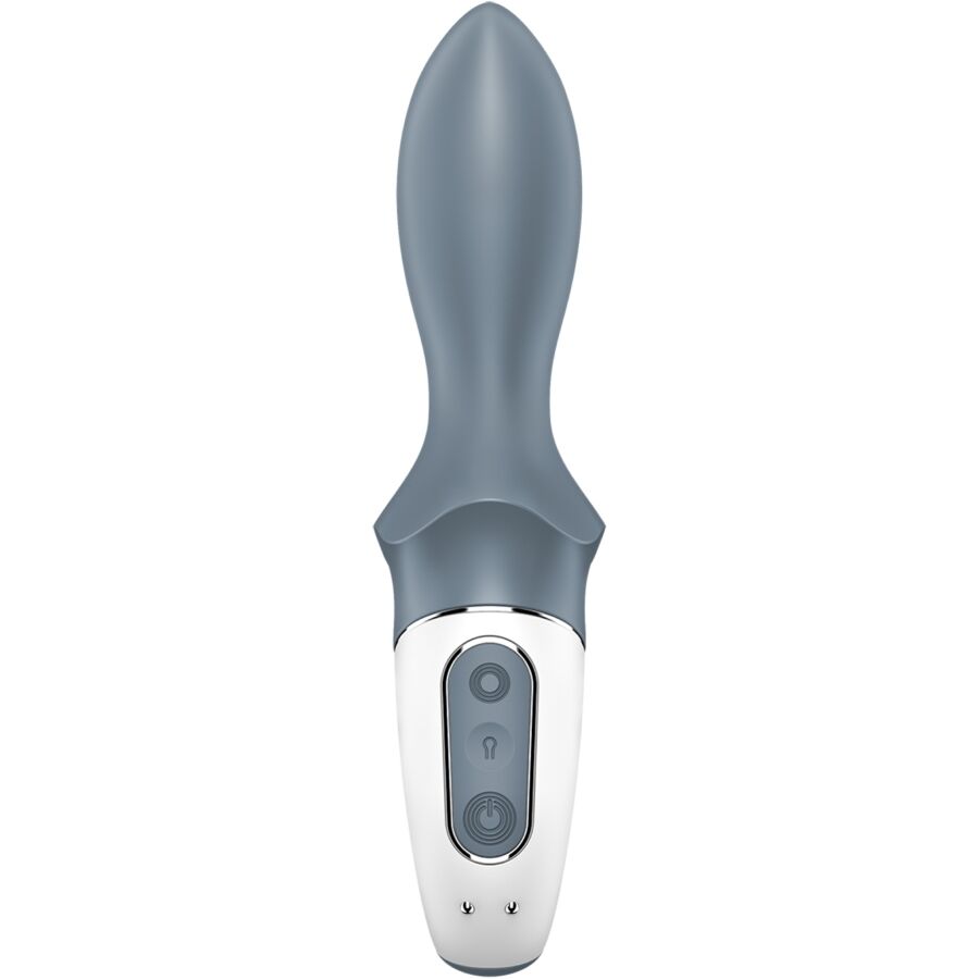 SATISFYER – AIR PUMP BOOTY 1 VIBRADOR INFLABLE ANAL GRIS