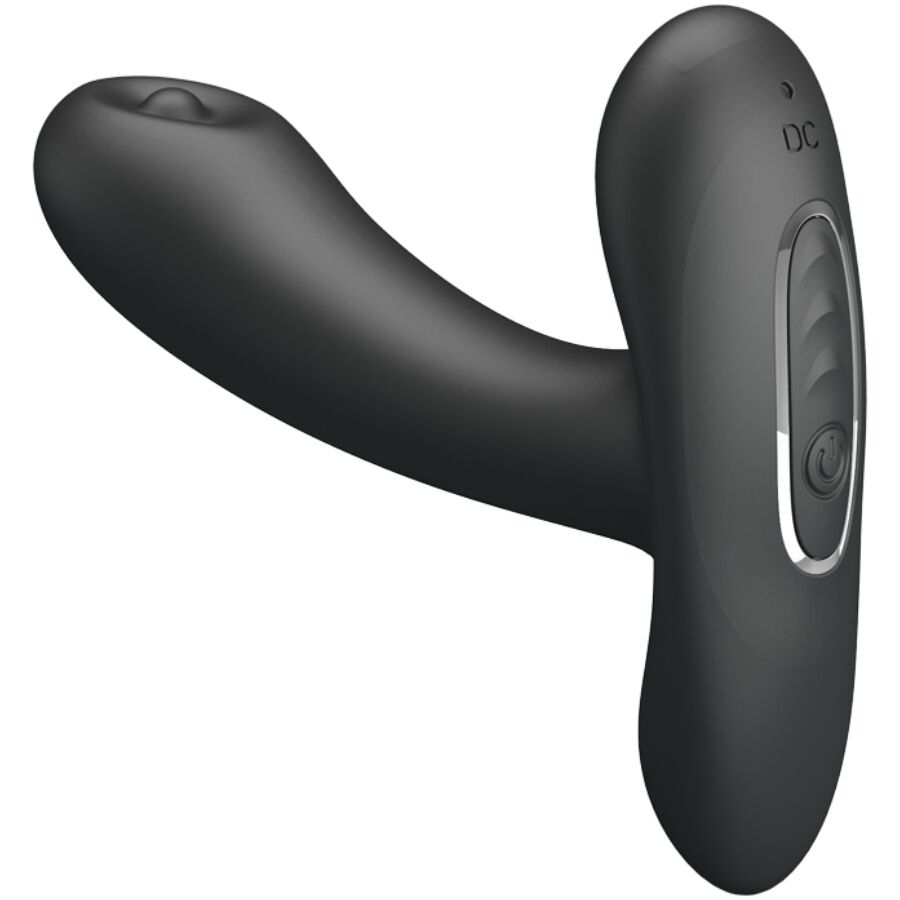 PRETTY LOVE – REMINGTON MASAJEADOR VIBRADOR ANAL Y VAGINAL NEGRO