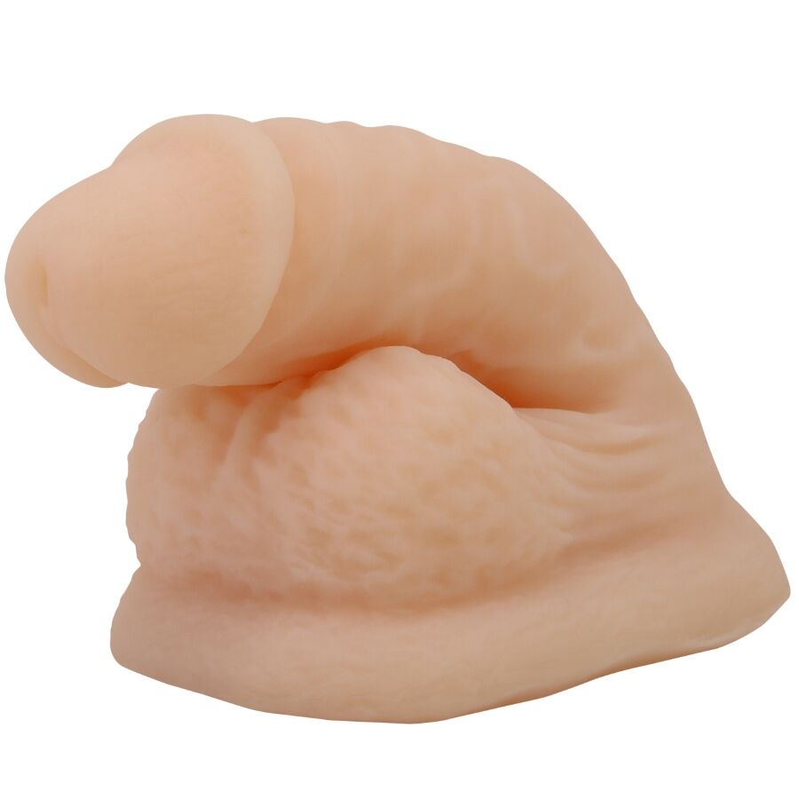 PRETTY LOVE – WILDON DILDO ULTRA REALÍSTICO Y ELÁSTICO 10 CM NATURAL