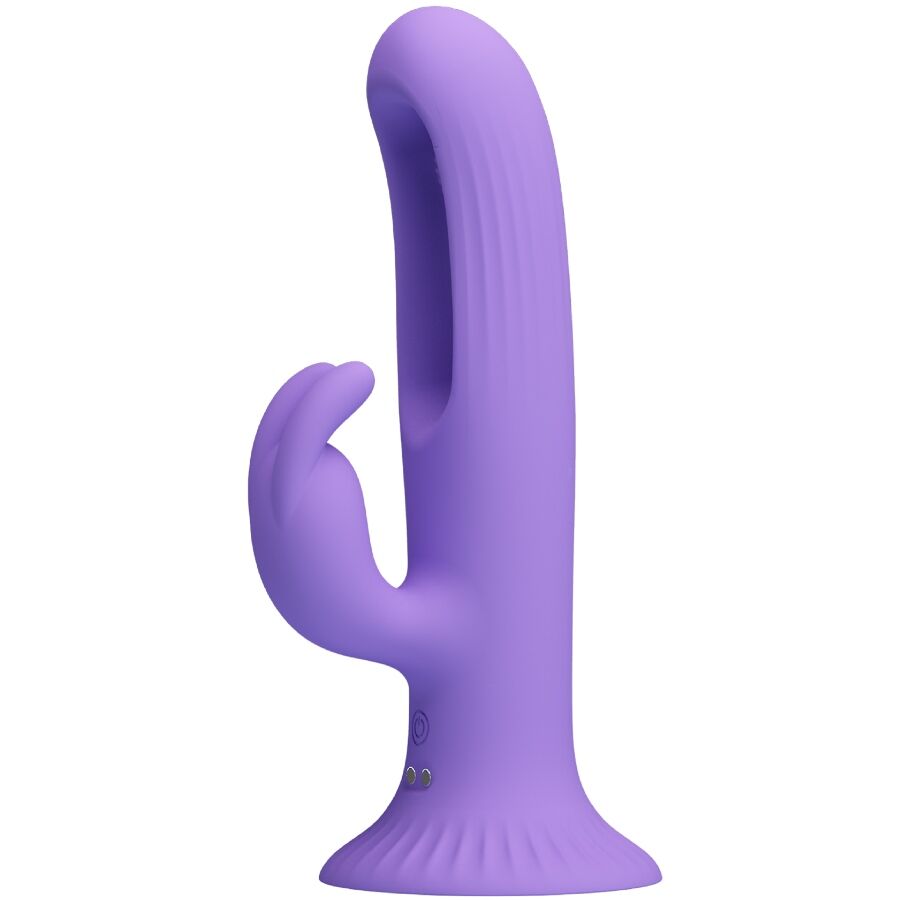 PRETTY LOVE – KILLMOULIS VIBRADOR RABBIT 12 MODOS DE VIBRACIÓN MORADO